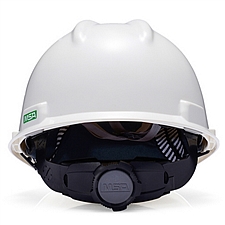 梅思安 V-Gard标准型安全帽 (白) 超爱戴  10172901